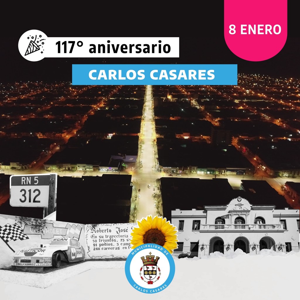 ANIVERSARIO DE CARLOS CASARES  117 AÑOS