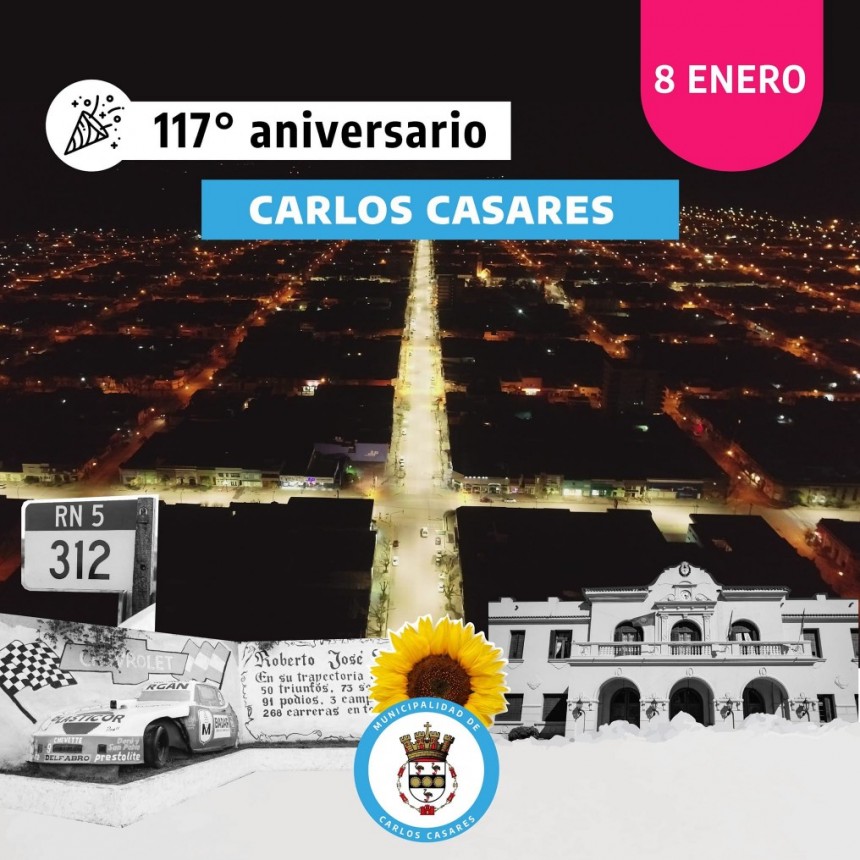 ANIVERSARIO DE CARLOS CASARES  117 AÑOS