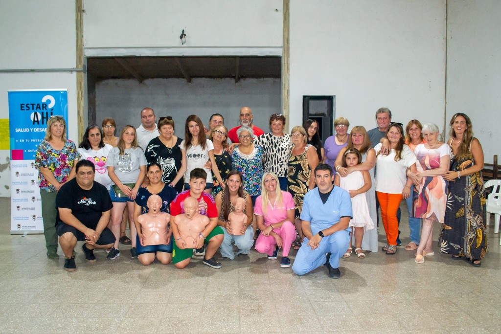 Hortensia - Entrega de DEA y Capacitacion de RCP