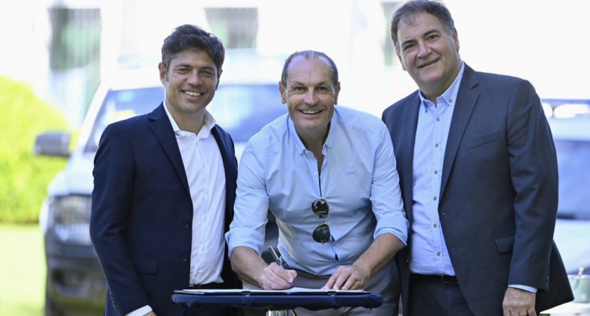 STADNIK FIRMÓ UN CONVENIO CON KICILLOF PARA EL AUMENTO DEL FONDO DE SEGURIDAD